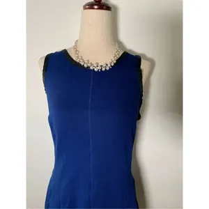 Banana republic blue dress, size 14 thumbnail 3