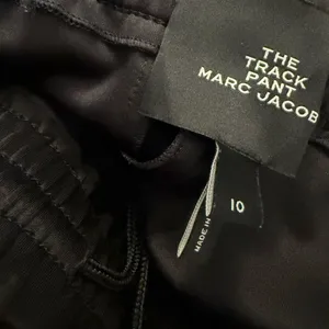 Marc Jacobs "The Track Pant" Retro Black pink white Web Logo Stripe size 10 thumbnail 10