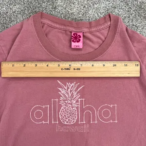 vintage hawaii top Pink thumbnail 2