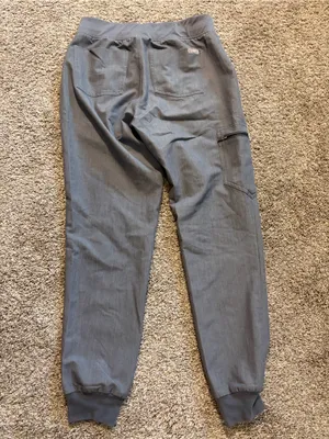 Figs‎ Graphite Gray Women's Zamora Jogger Scrub Pants Small thumbnail 6