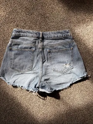 Pacsun Light Wash Jean Shorts thumbnail 6