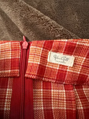 Plaid John Galt Mini Skirt thumbnail 2