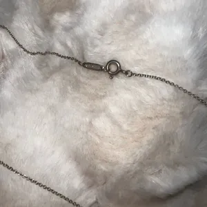 Tiffany & Co Blue Double Mini Heart Necklace thumbnail 4