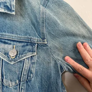 Levis Womens Blue Denim Fall Trucker Jean Jacket Medium pc9-70270-0073 Masc thumbnail 6