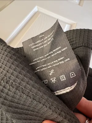 Nobull Dark Gray Waffle Knit Longsleeve Top thumbnail 4