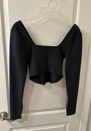 Abercrombie Corset Long Sleeve Top thumbnail 2