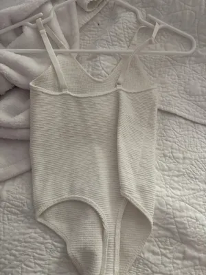 Free People Bodysuit White thumbnail 2