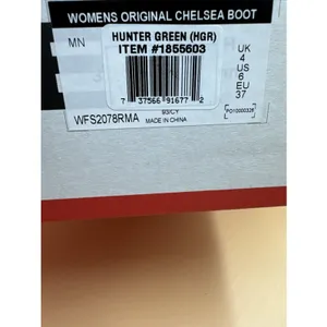 Hunter Original Chelsea Women's Waterproof Ankle Rain Boots, Green Size 6 thumbnail 16