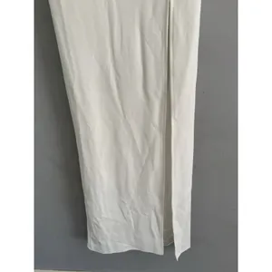 NWT Lulus White Strapless Feather Lined Maxi Dress Size XS thumbnail 5
