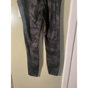 RBX Womens Size Small Full Length Legging Black Gray Camo Side Pockets High Rise thumbnail 11