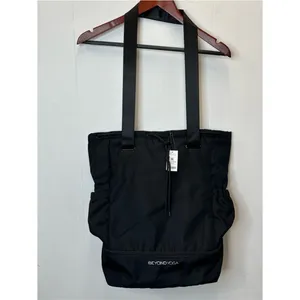 Beyond Yoga Solid Black Convertible Gym Bag thumbnail 3
