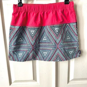 Patagonia Baggies Chevron print mini skirt thumbnail 3