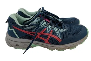 ASICS Gel-Venture 8‎ Womens Trail Running Shoes Blue Pink 1012B230 Size 10 thumbnail 1