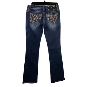 Miss Me Jeans‎ Women's Size 26 Signature boot cut Denim Embellished Pockets thumbnail 10