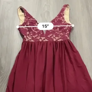 Lulus Make Way For Wonderful Berry‎ Red Lace Sleeveless Maxi Dress Size S thumbnail 14