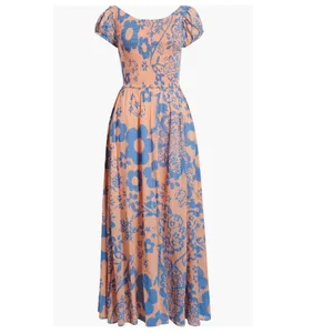 Free People Ultraviolet Maxi Dress, Size Small, Pale‎ Pink/Blue NWT thumbnail 8
