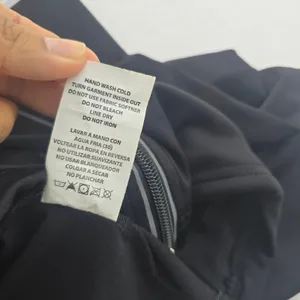 Bebe Sport -910 Black Rhinestone Logo Track Jacket Zip Up Women's Size‎ M thumbnail 6