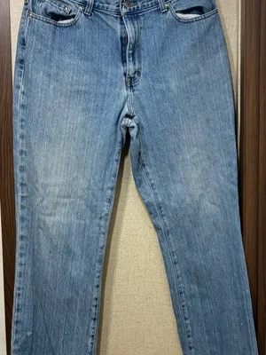 Women's Straight Light Blue Denim Jeans thumbnail 1