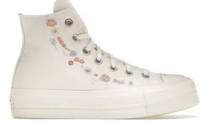 Converse High-Top Platform Flower Embroidery thumbnail 1