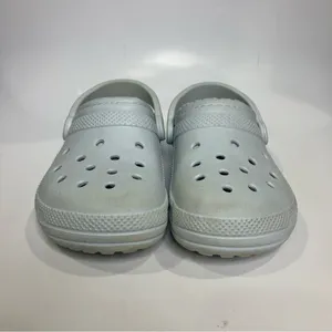Crocs originals lined light blue women’s size 6 casual cozy‎ slip on trendy thumbnail 3