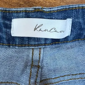 KanCan Jeans Womens 11/29 Blue Girlfriend Mid‎ Rise Distressed Denim Button Fly thumbnail 9