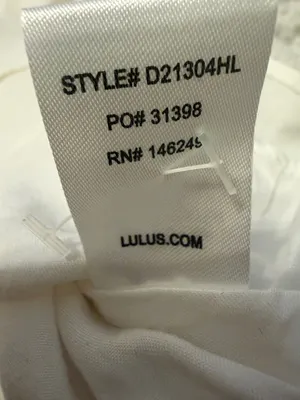 Lulus Women’s Sassy Sweetheart Sleeveless White Shift Mini Dress Size XS thumbnail 8