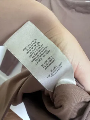 Babaton Chocolate Bodysuit Brown thumbnail 4