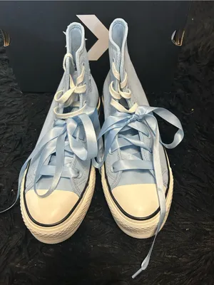CONVERSE Ctas Lift Hi top blue platform lace up shoes sneakers women’s new thumbnail 6