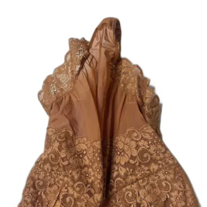 We Are Hah Bodysuit Womens XL Brown Lace Sheer Lingerie‎ Intimates Floral Mesh thumbnail 3