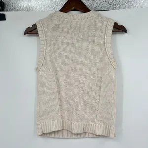 Anthropologie Maeve Linen Blend Icon Sweater Tank Top popsicle summer size XS thumbnail 3