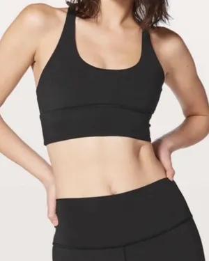 Lululemon Free to be Moved Strappy Racerback Sports Bra S 4 Black thumbnail 1