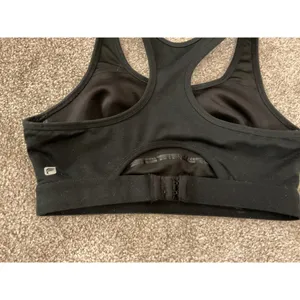 Fabletics Black Sylvia Keyhole High Impact Sports Bra, S thumbnail 6
