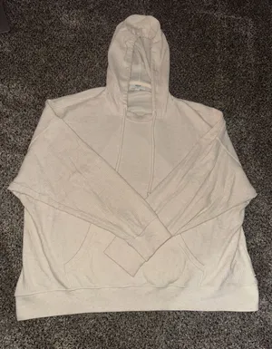 Aerie Women's Cream Knit Sweater thumbnail 1