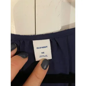 🚨 SALE ‼️ Old navy fit and flair navy dress size xs thumbnail 4