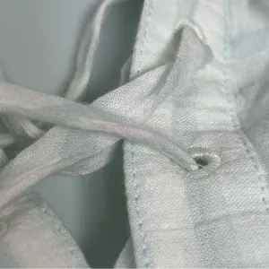 Mountain Hardwear Shirt Women Medium Striped White Blue Lightweight Long‎ Sleeve thumbnail 8