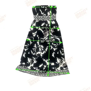 White House Black‎ Market Strapless Maxi Dress XS Black Ivory Y2K Graduation thumbnail 5