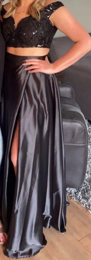 Windsor Black Prom Dress thumbnail 1