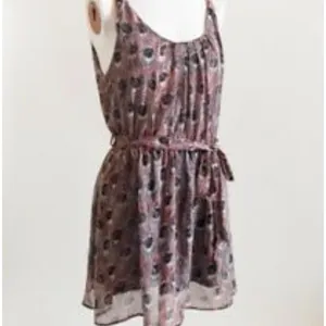 3 for $15!! 🌟NEW cute Pink feather peacock print dress thumbnail 5