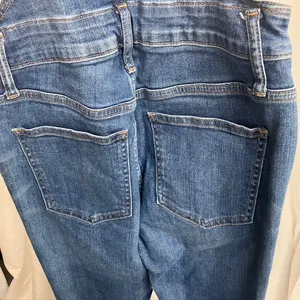 Madewell Denim Overalls‎ Women's Size S Light Wash Stretch Skinny Jeans thumbnail 7