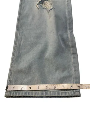 So Womans distressed/high-rise/Baggy Jeans Sz 11/30 NWT thumbnail 8