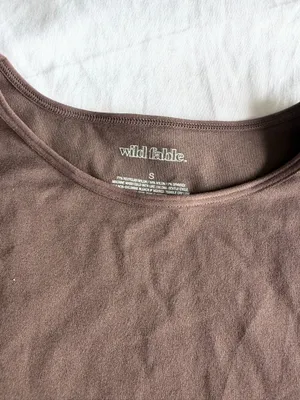 brown wild fable short sleeve thumbnail 3