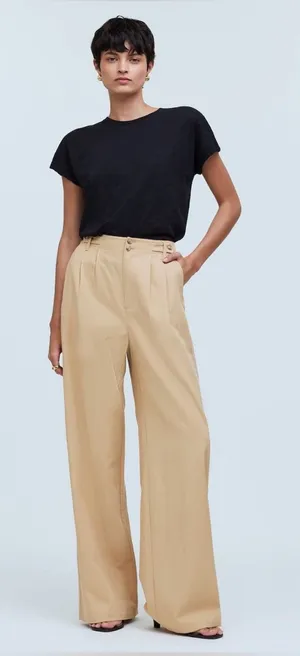 Madewell Harlow Wide-Leg Pants thumbnail 1