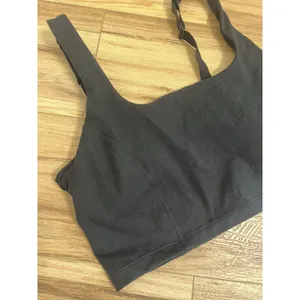 Aerie Offline‎ Wm Med The Hugger Black Athleisure Top Workout Sport Preppy thumbnail 3