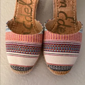 Sam Edelman Payton Espadrille Flats Size 8 Natural Jute Platform Summer Shoes thumbnail 3