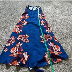 No brand Floral Swing Dress - Blue thumbnail 7