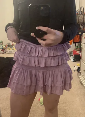 light purple skirt thumbnail 1