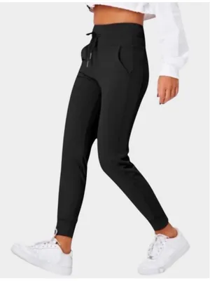 Size L (Tall) Halara High Waisted Drawstring Side Pocket Plain Jogger Pants thumbnail 1