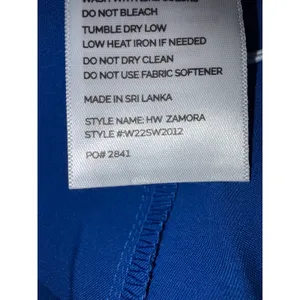 FIGS High Waisted Zamora‎ Jogger Scrub Pants Royal Blue XXL W22SW2012 NWT thumbnail 8