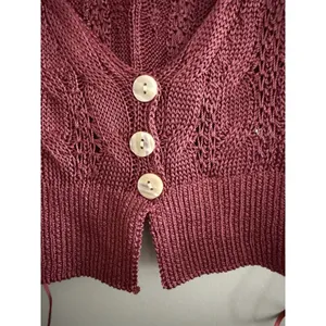 Free‎ People "The Vest Of Us" Marsala Women's Size X-Small thumbnail 9