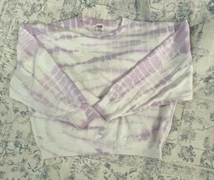 Victoria's Secret PINK tie dye sweatshirt thumbnail 3